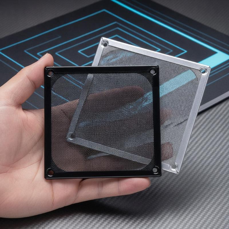Dust Filter Pc - غطاء شبكي مغناطيسي لفلتر غبار مروحة