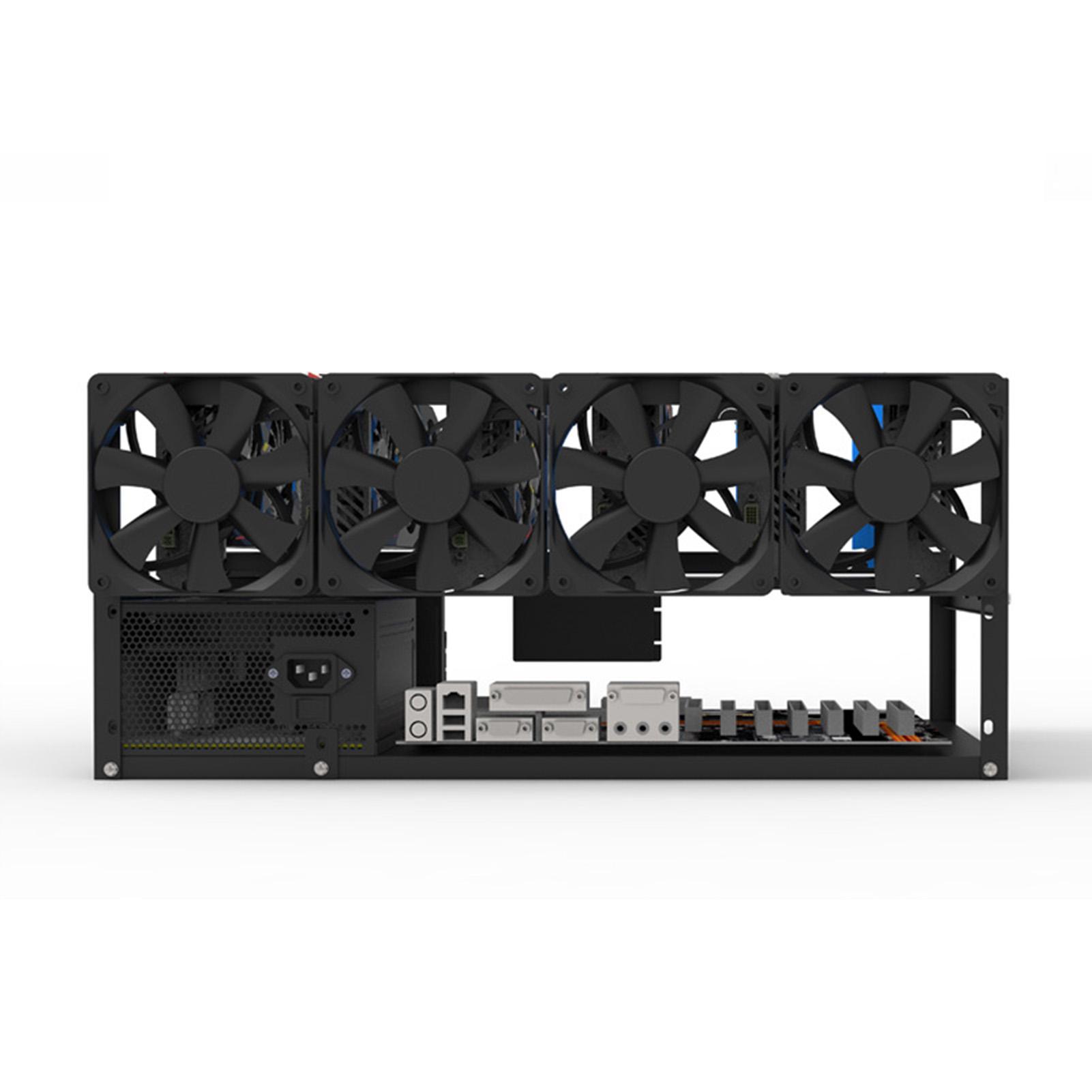 هيكل متين مفتوح لجهاز تعدين مع - مراجعة Atx Case وسعره
